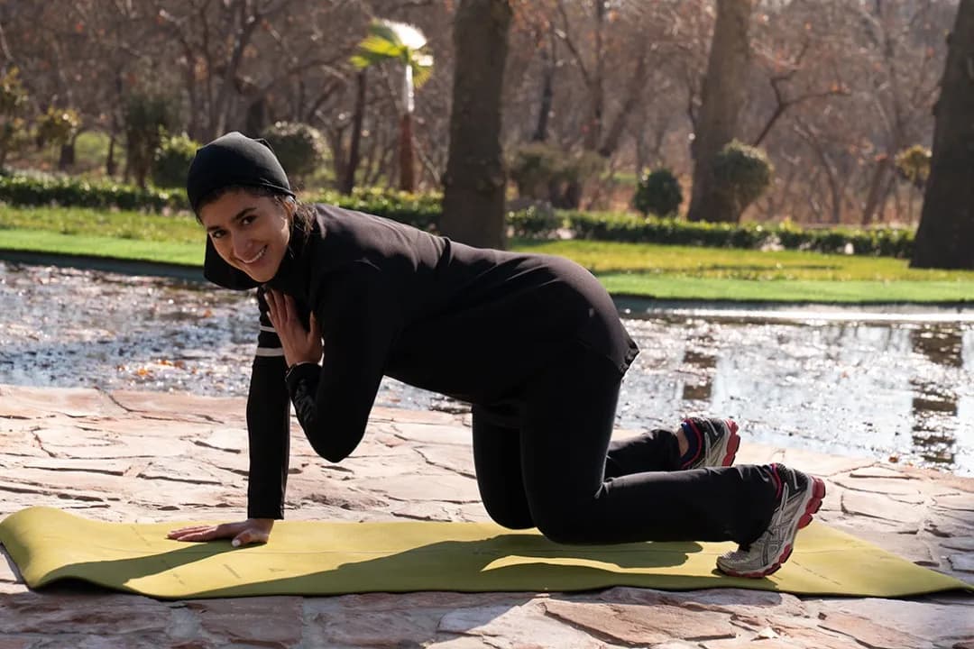 شکم و شانه عضلانی