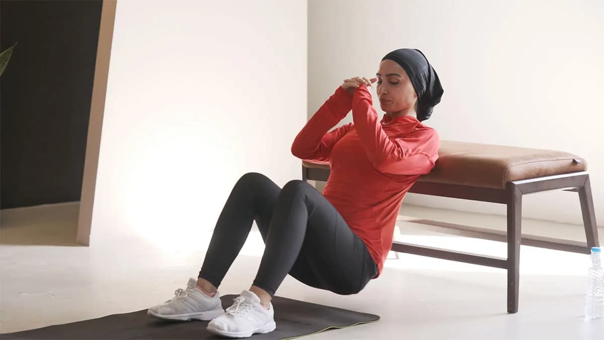 تمرین تمام بدن با صندلی