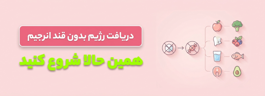 دریافت رژیم بدون قند در اپلیکیشن انرجیم